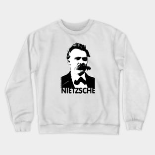 Friedrich Nietzsche Crewneck Sweatshirt